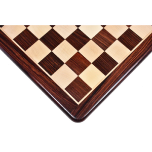 19 inches Large Flat Chess board – Rosewood & Maple Wood – Square of 50 mm